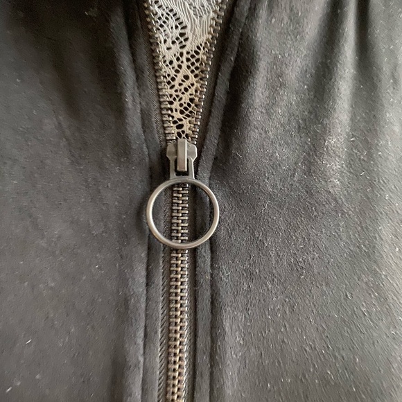 Forever 21 Black Suede Dress NWOT - Picture 3 of 6